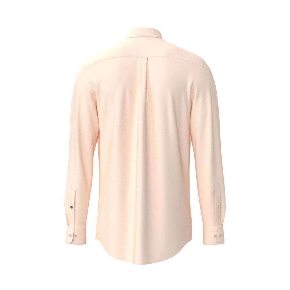Fynch-Hatton Washed Oxford  Solid Button Down Shirt
